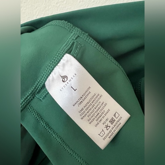 Ryderwear Frequency High Waisted Leggings - Emerald - L - Picture 3 of 6